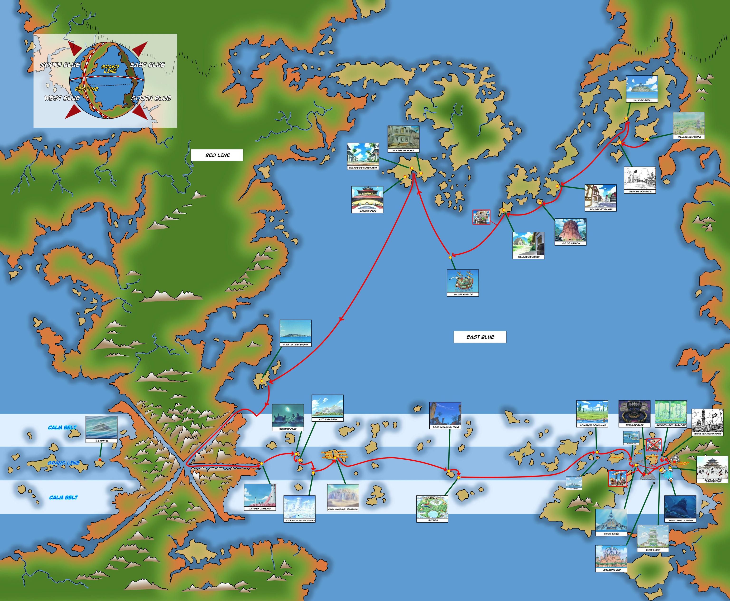 map of the op world | Blue one piece, One piece world, One piece new world